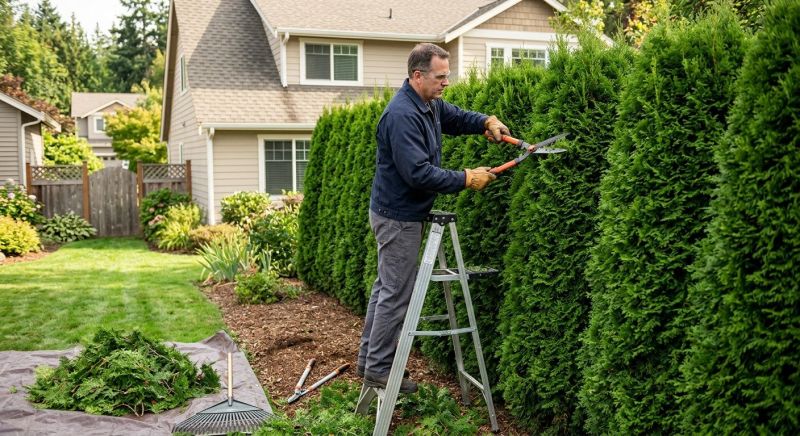 Hydrangea Pruning Service